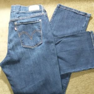 Levi's 505 straight leg size 10 jeans